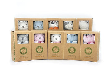 FluffyFun recyclable gift box packaging showcasing eco-friendly presentation.