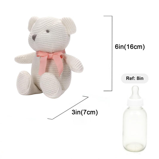 FLUFFYFUN teddy exterior shows organic cotton softness for sensitive skin