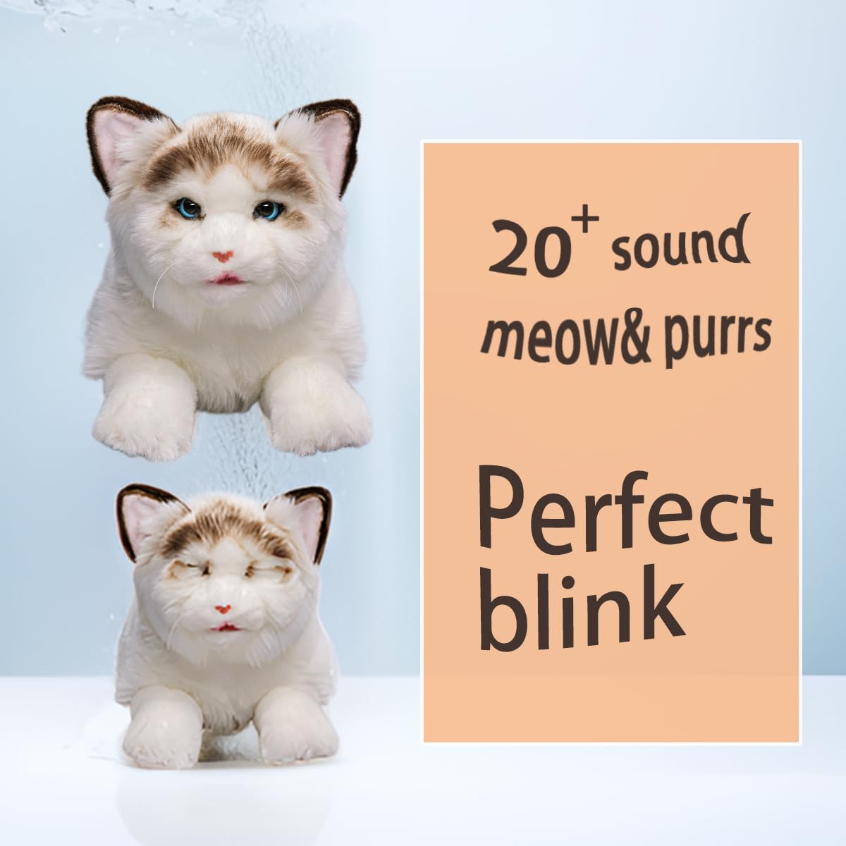 FLUFFYFUN plush fur with reinforced stitching for durable, safe play