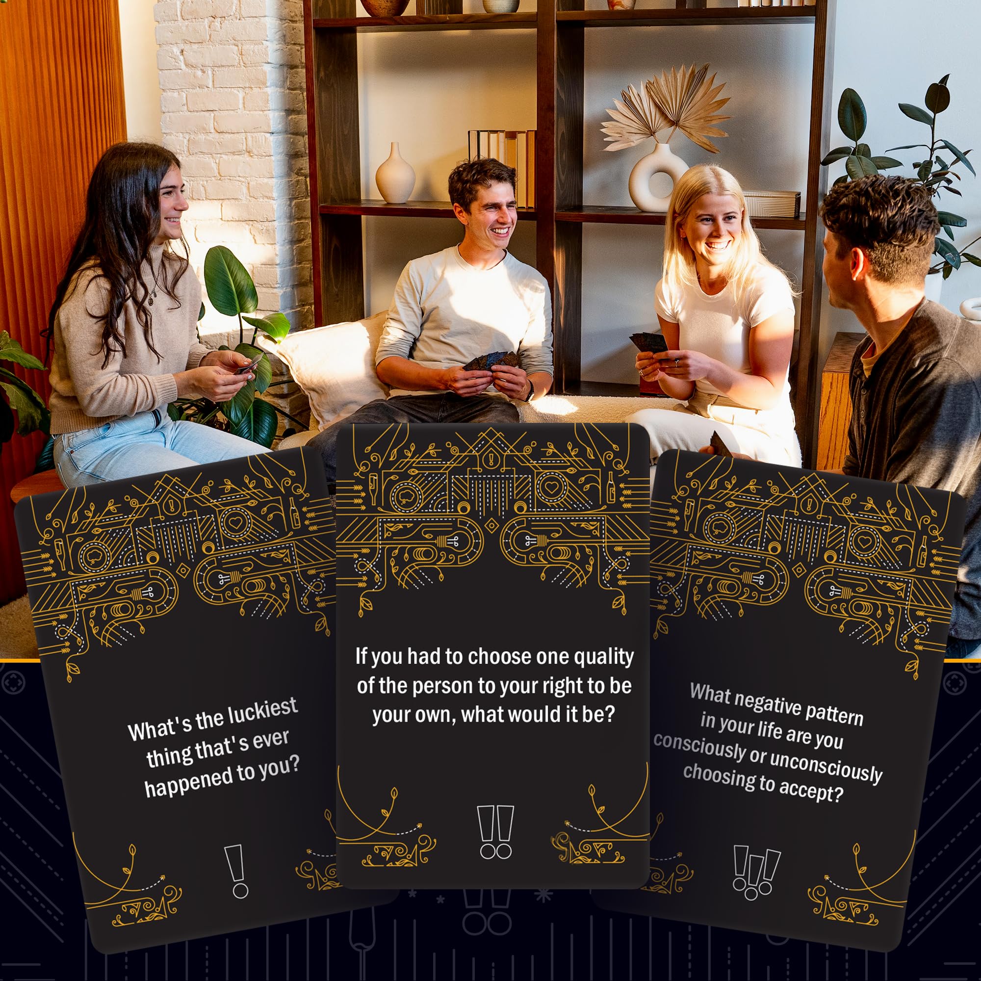 FLUSTER 100-question cards offer surprising insights into friends