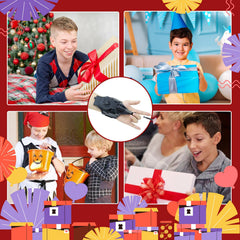 Flustime Spider Web Shooter packaging displays gift-ready design and color options