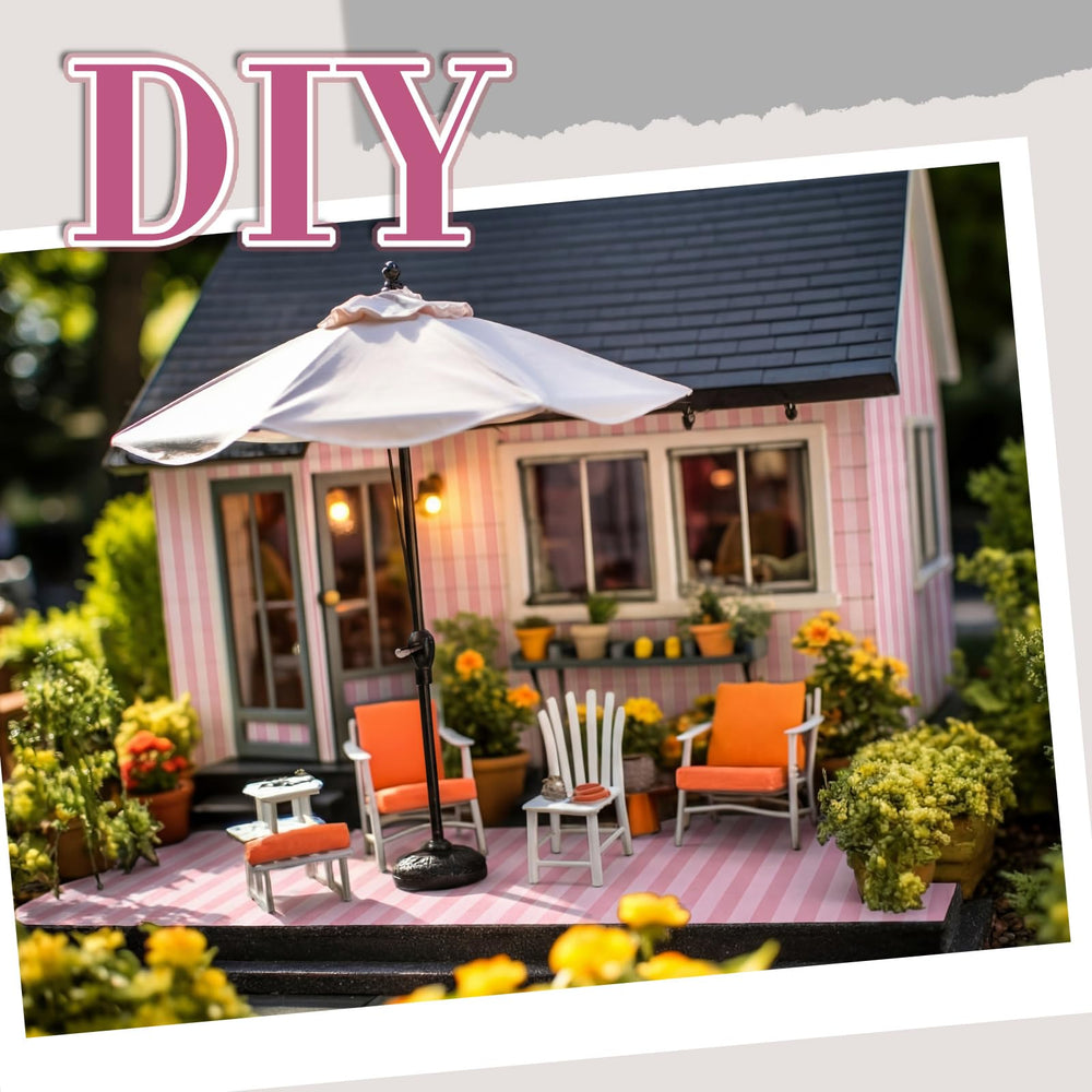 Flutesan dollhouse DIY creativity kit for customization.