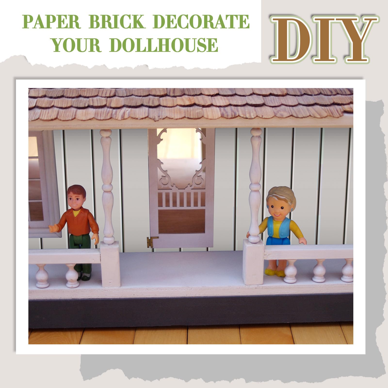 Flutesan DIY decoration kit supports creative dollhouse customization.