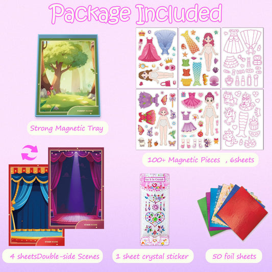 FLUXOJOY dress up outfits and accessories for easy customization and imaginative play.
