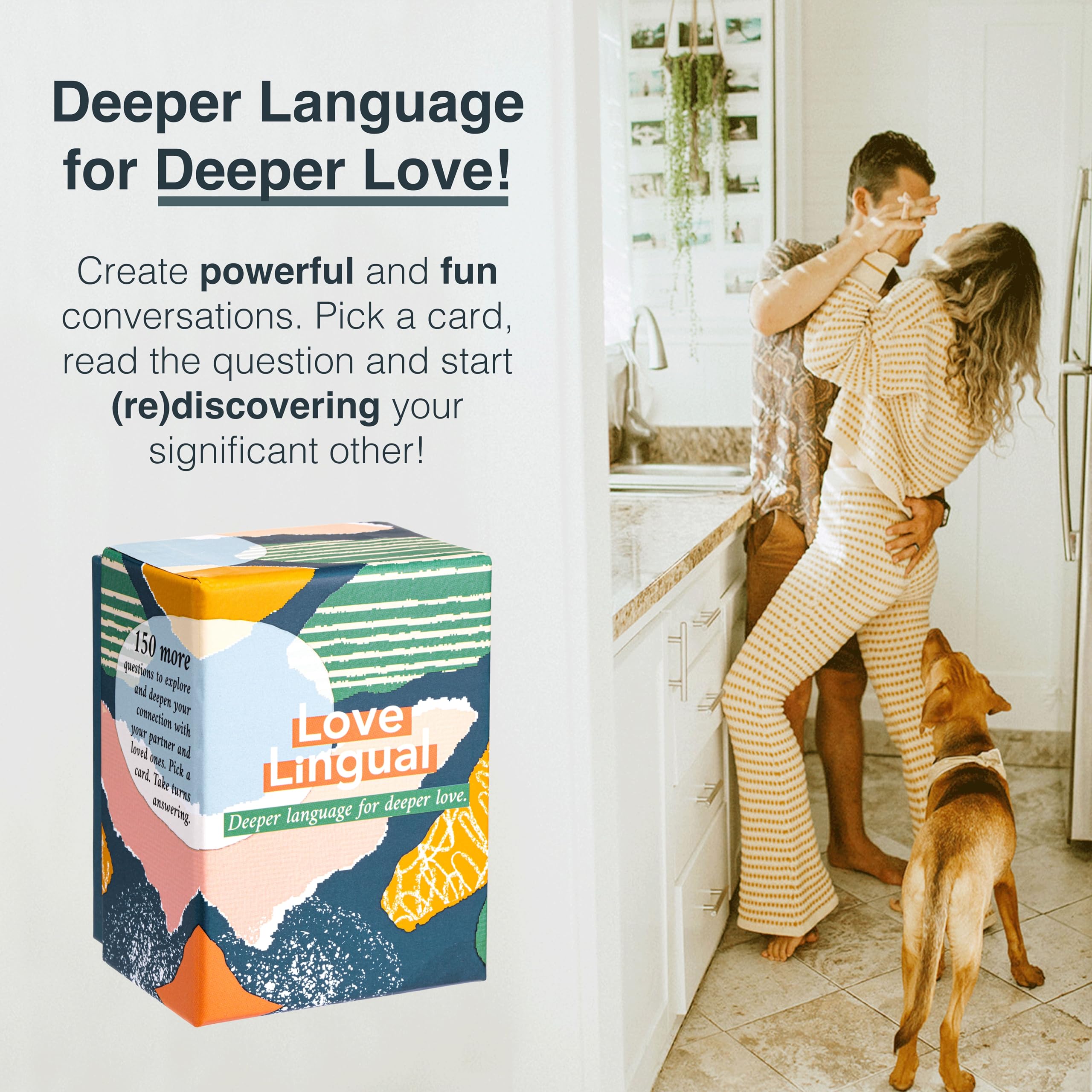 FLUYTCO Love Lingual Level 2 category cards prompt deep conversations.