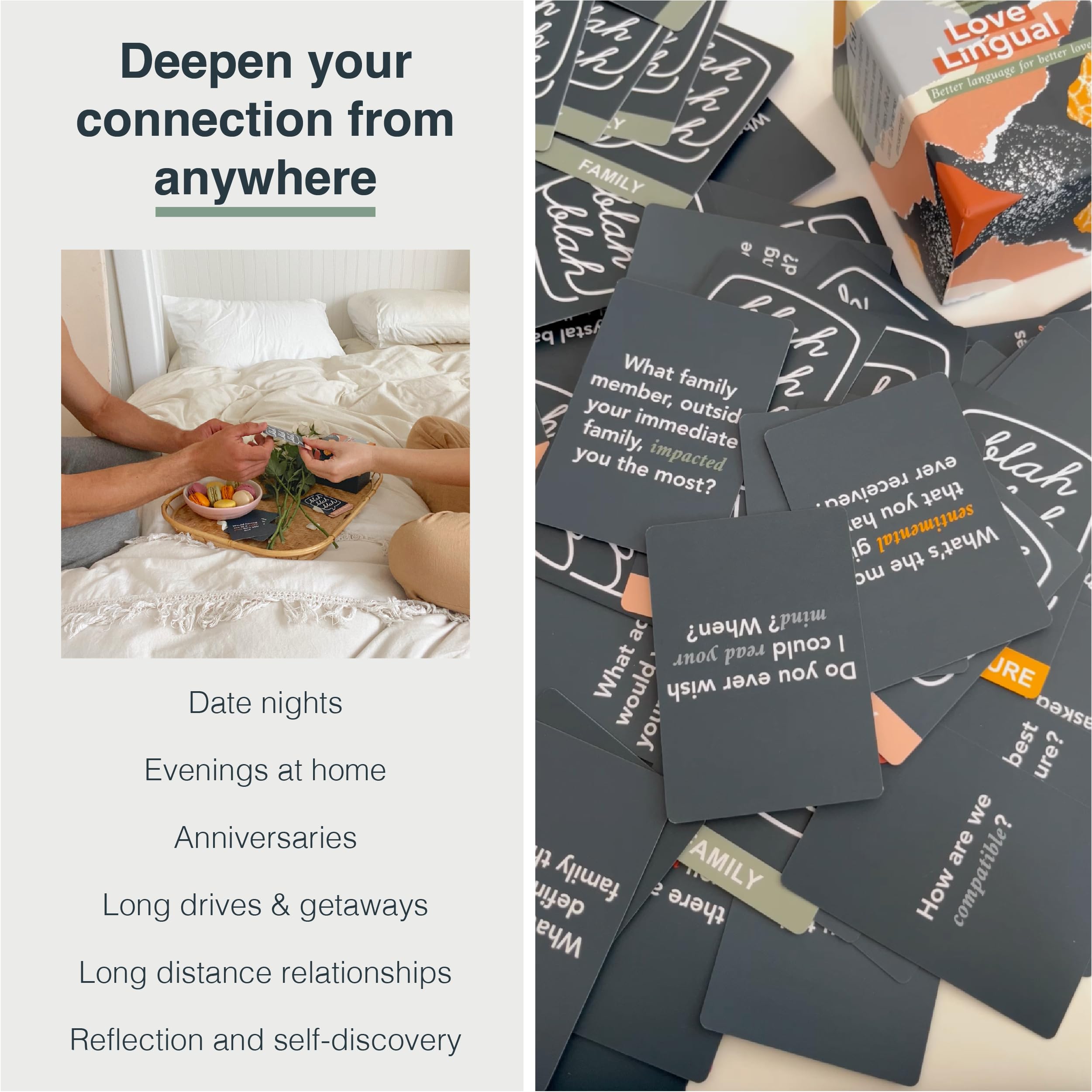 FLUYTCO Love Lingual travel-friendly kit for easy re-connection anywhere.