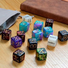 Flvdierd MTG counters minus 1-6 for negative counters.