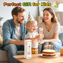 Flwedora Rainmaker Toy, wood finish safety, non-toxic surface for safe exploration.