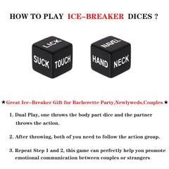 Fly-Love couple gift dice set, a playful surprise for anniversaries