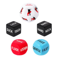 Fly-Love romantic dice set in black packaging, ideal for playful couples nights