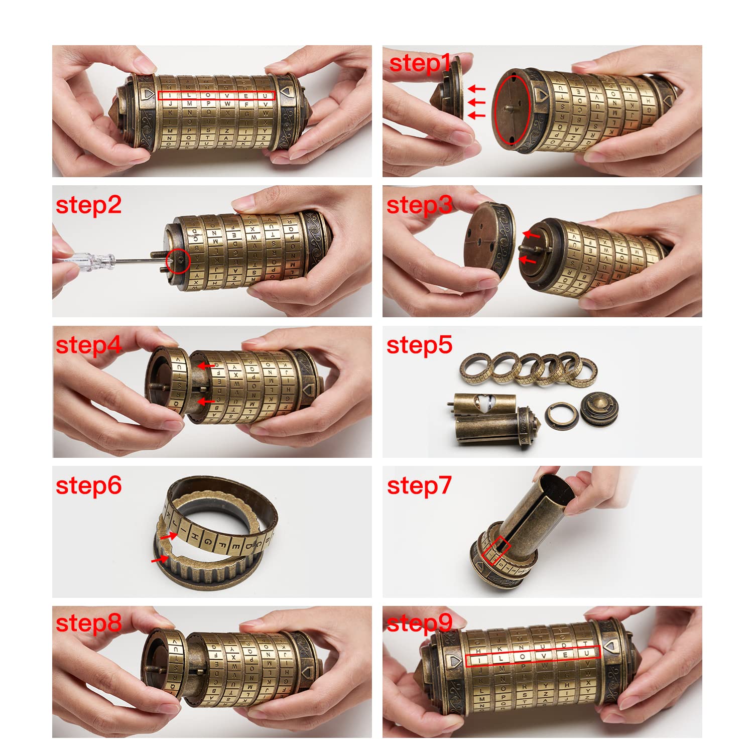 FLYALIGOGO Cryptex metal shell ensures durable, premium craftsmanship.