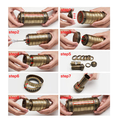 FLYALIGOGO Cryptex metal shell ensures durable, premium craftsmanship.