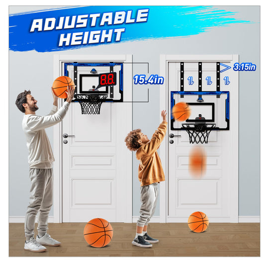 FlyBakiz foldable basketball stand ready for quick setup and storage.