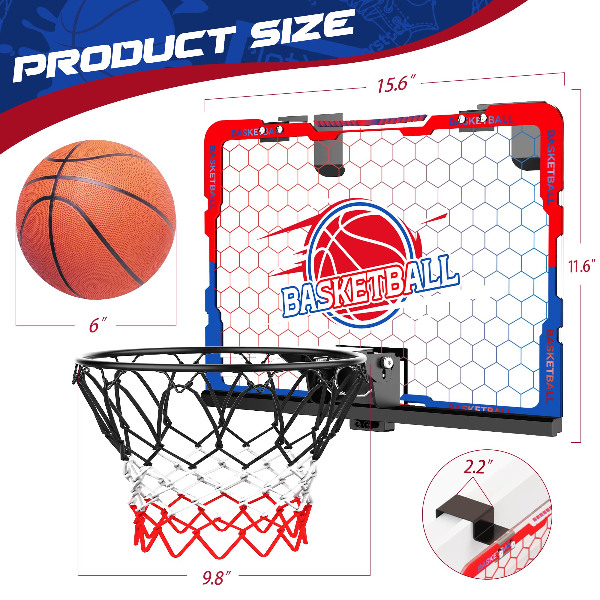FlyBakiz side-mount hoop at toddler height for first swishes.