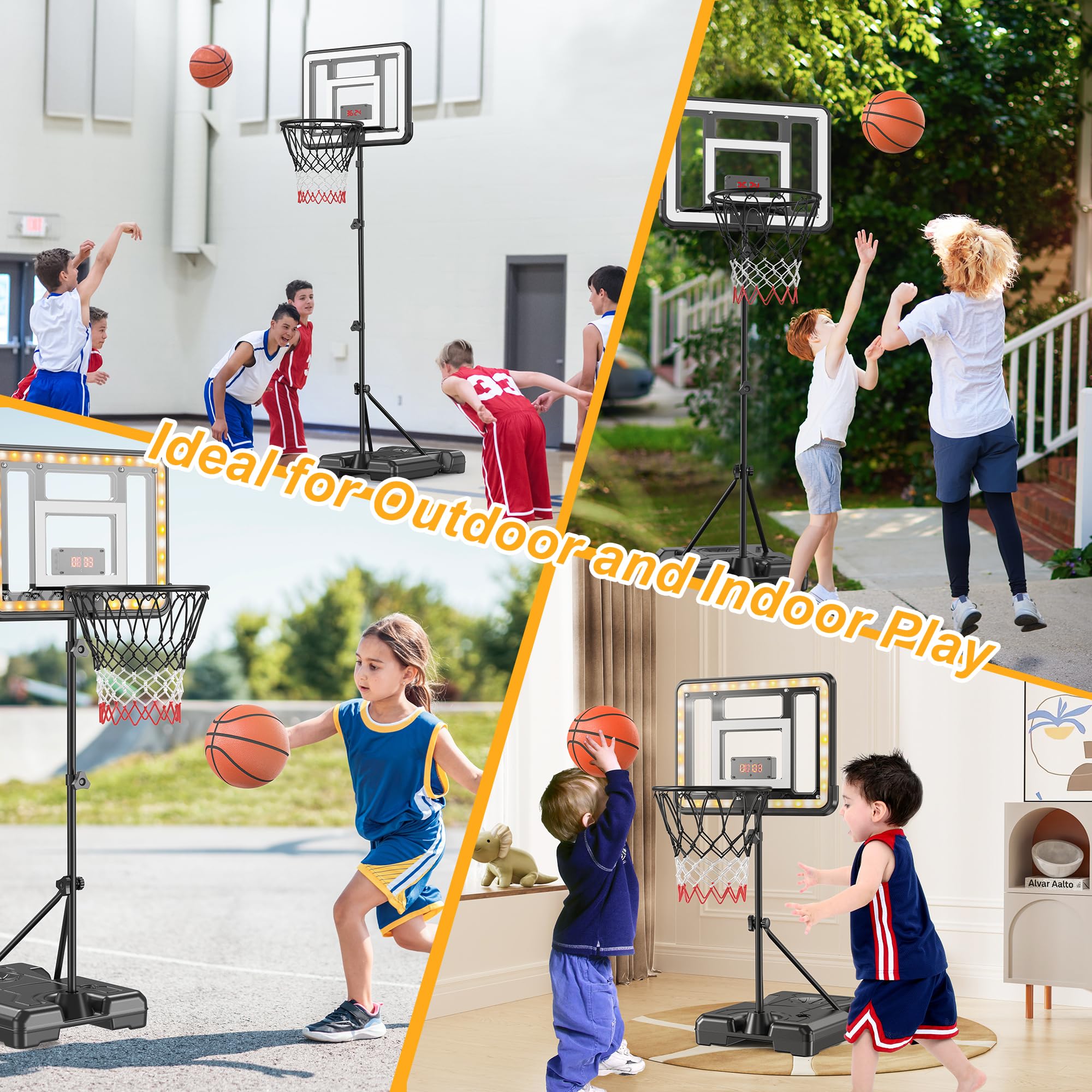 Flybakiz weather-resistant base keeps play steady on outdoor days.