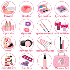 Flybay lip sticks in red and pink for kid-friendly dress-up play