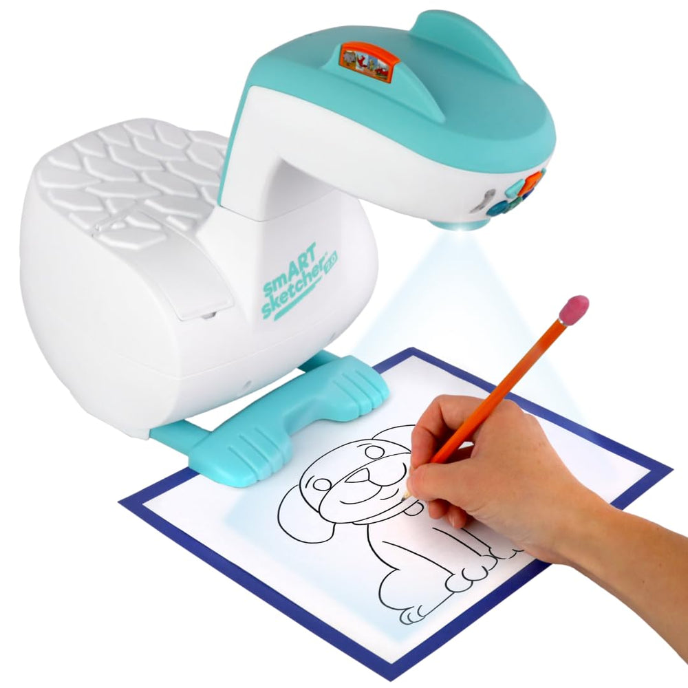 Flycatcher Smart Sketcher 2.0 base and projector for easy tracing and creative practice.
