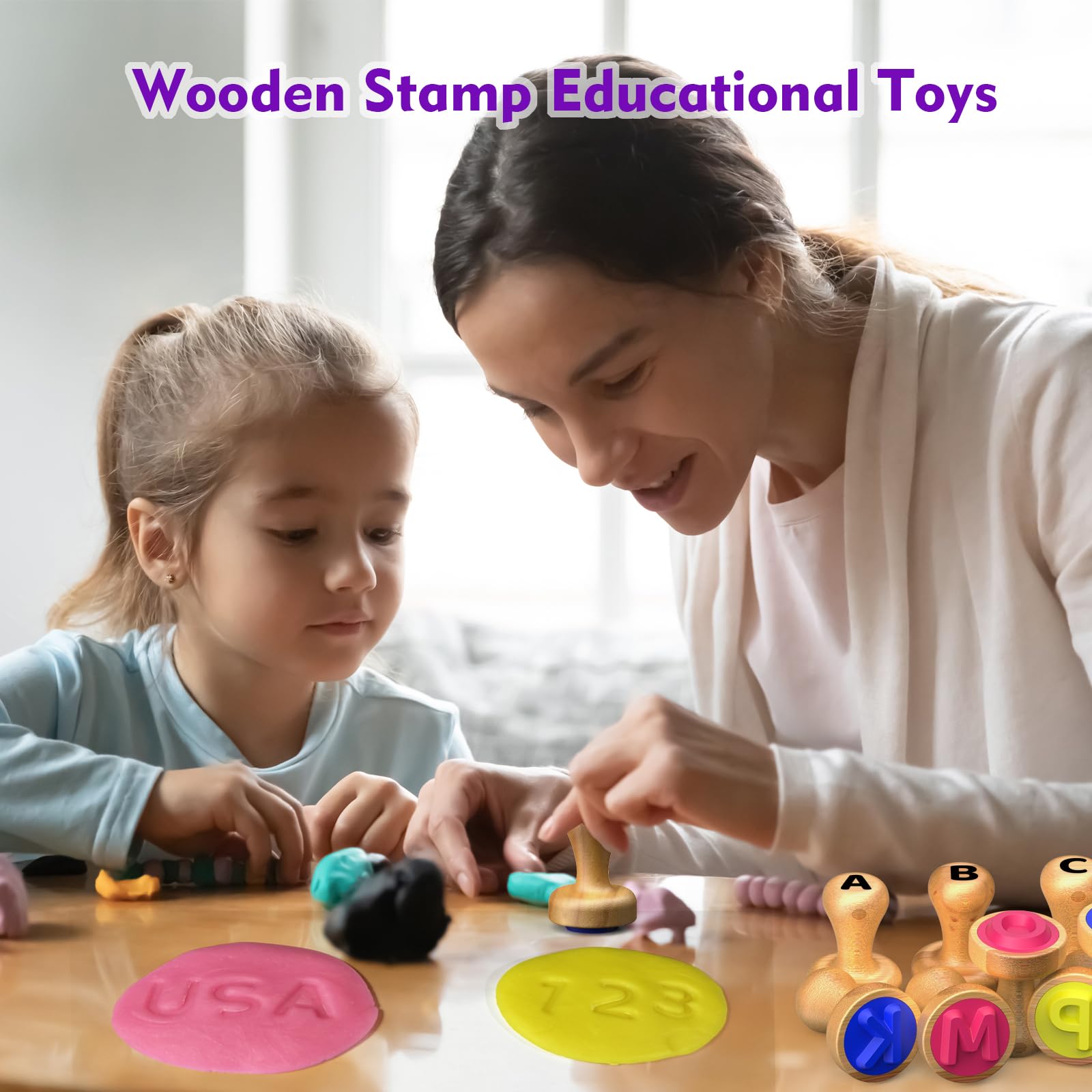 flycoost ergonomic wood stamps fit small hands comfortably