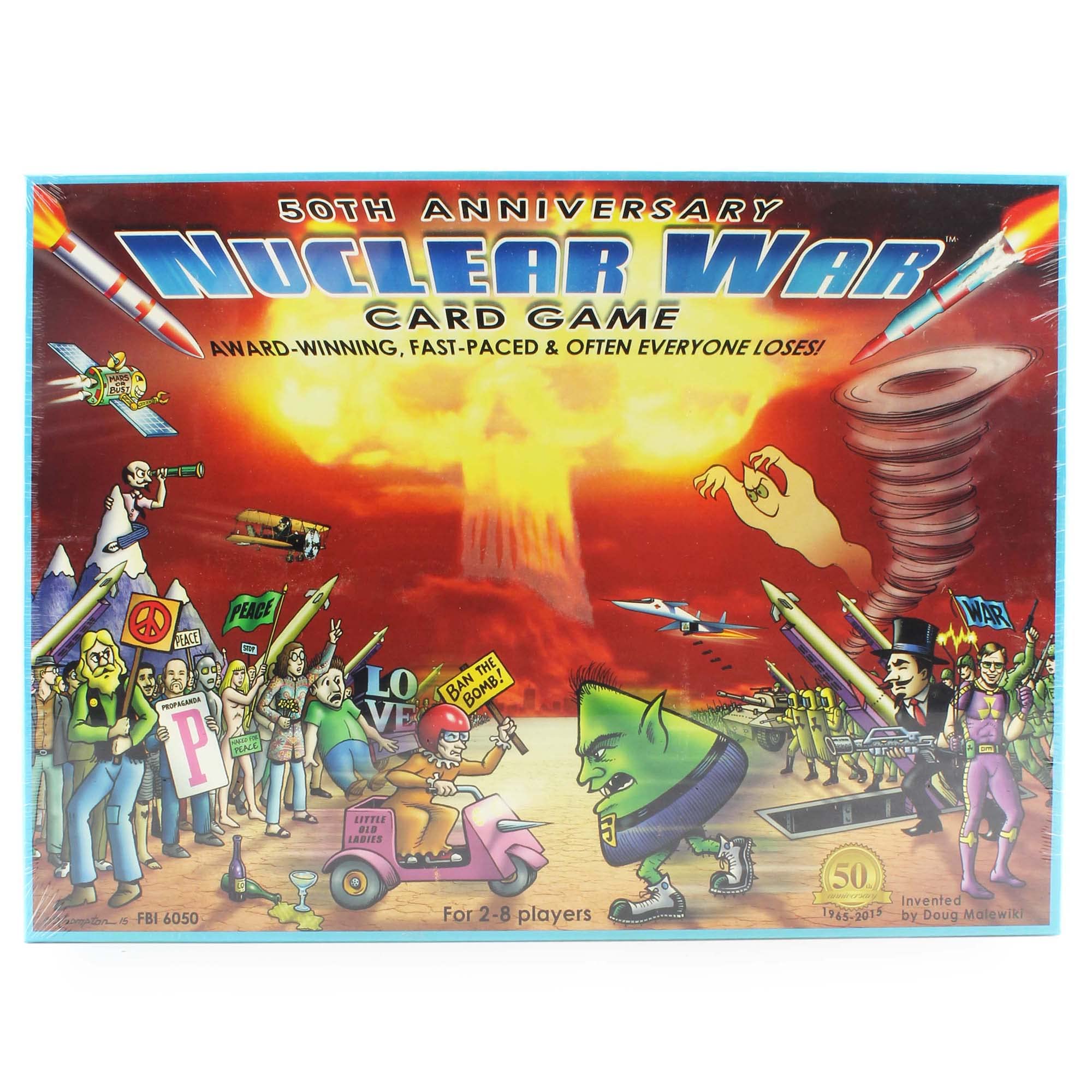 Flying Buffalo Nuclear War Card Game spinner for quick setup and tense negotiations