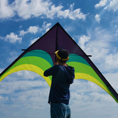 Flying Hoofer Giant Kite assembly and setup for quick outdoors fun.