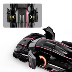 Close-up of Koenigsegg dihedral door detail on the FLYKIRIN model