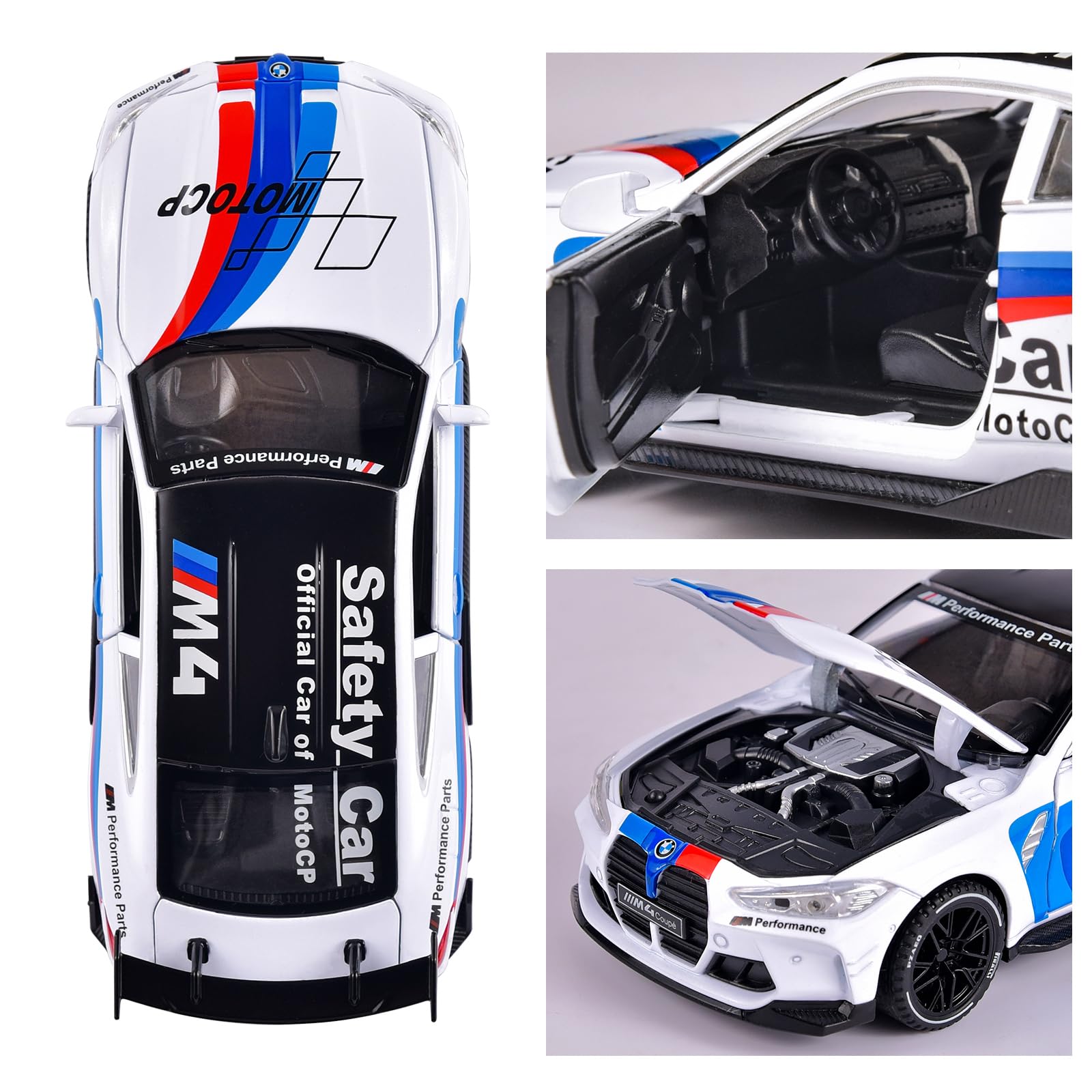 FLYKIRIN M4 diecast engine sound and lights enhance play realism