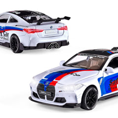 FLYKIRIN M4 diecast white finish highlights alloy detailing