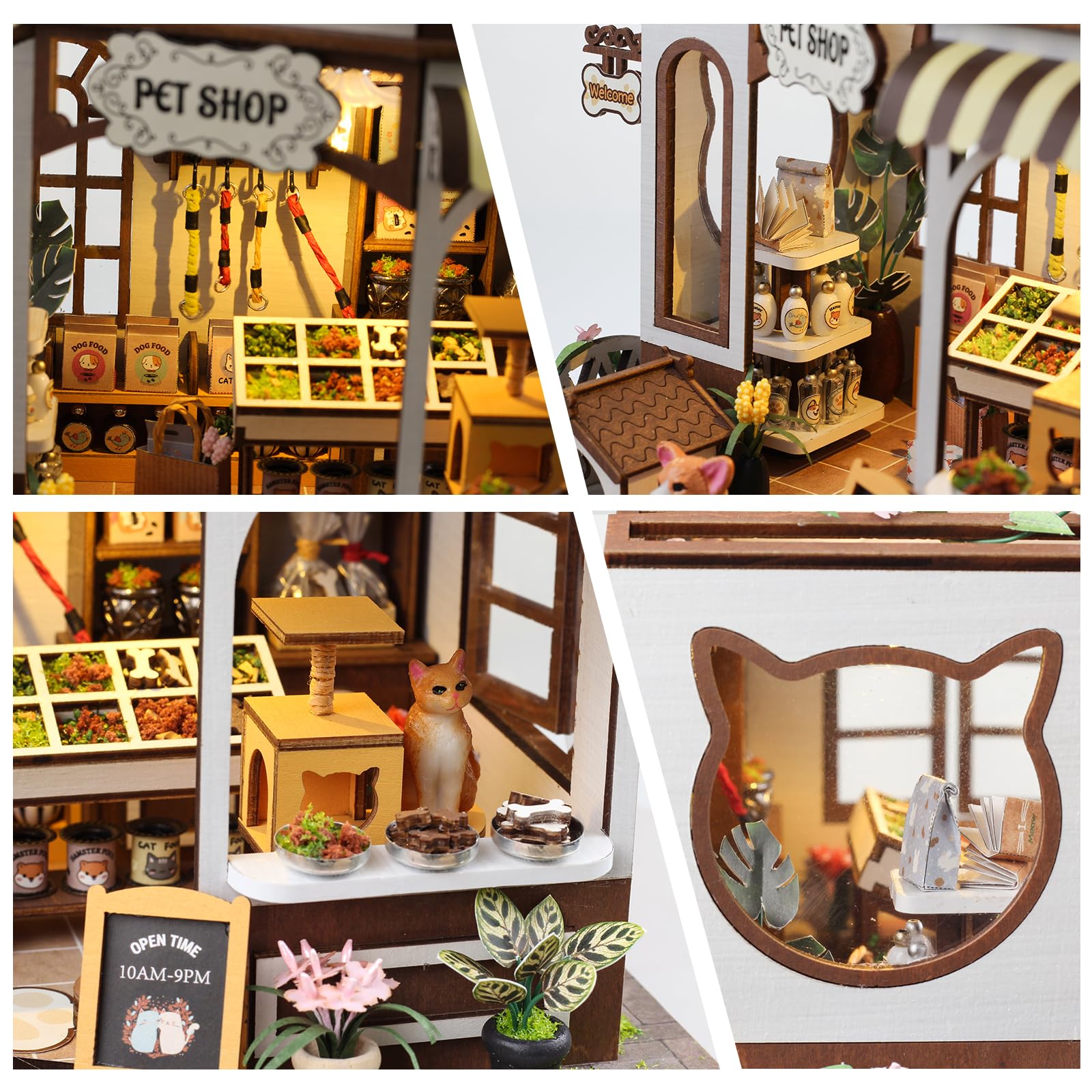 Flynova wooden pieces with precise cuts support easy assembly.