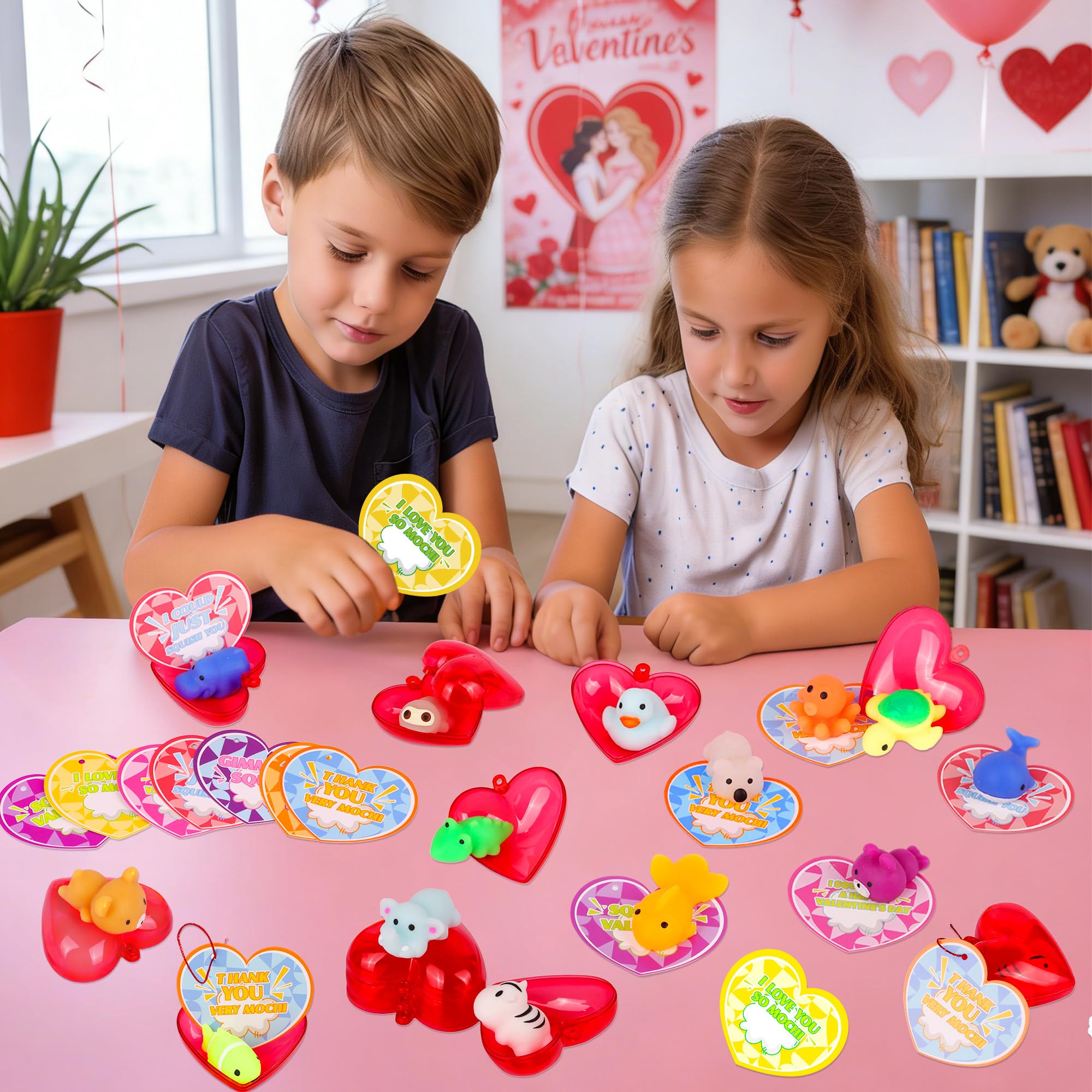 Flysnk classroom valentines set as charming party favors
