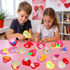 Flysnk classroom valentines set as charming party favors
