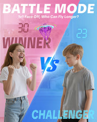 Flystars dual batteries enable longer play sessions outdoors.