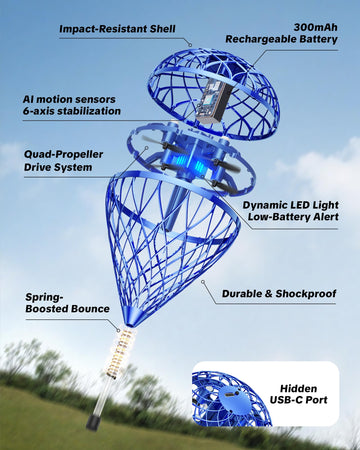 Flystars Flying Orb Ball makes a great gift for kids and teens.
