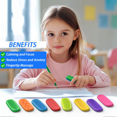 FNASKLEI eight color textures closeup highlights vibrant sensory options.