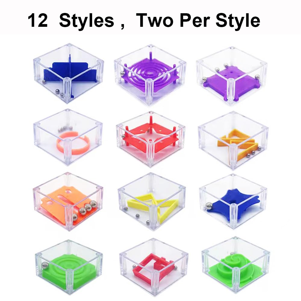 Fnqiank Balance IQ Maze Cube – side view, durable and compact for on-the-go challenge.