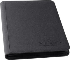 Foalgo 9-pocket binder front cover with zipper, secure storage on the go