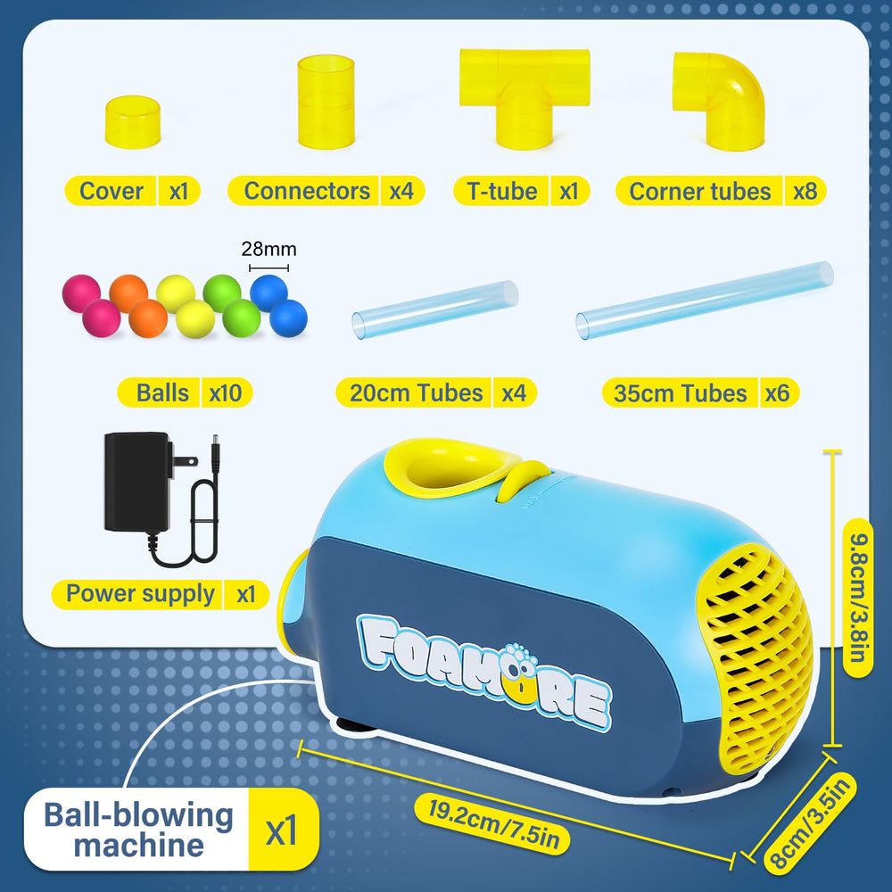 Foamore Airflow base with silicone pads: stable, slip-free play surface for kids.