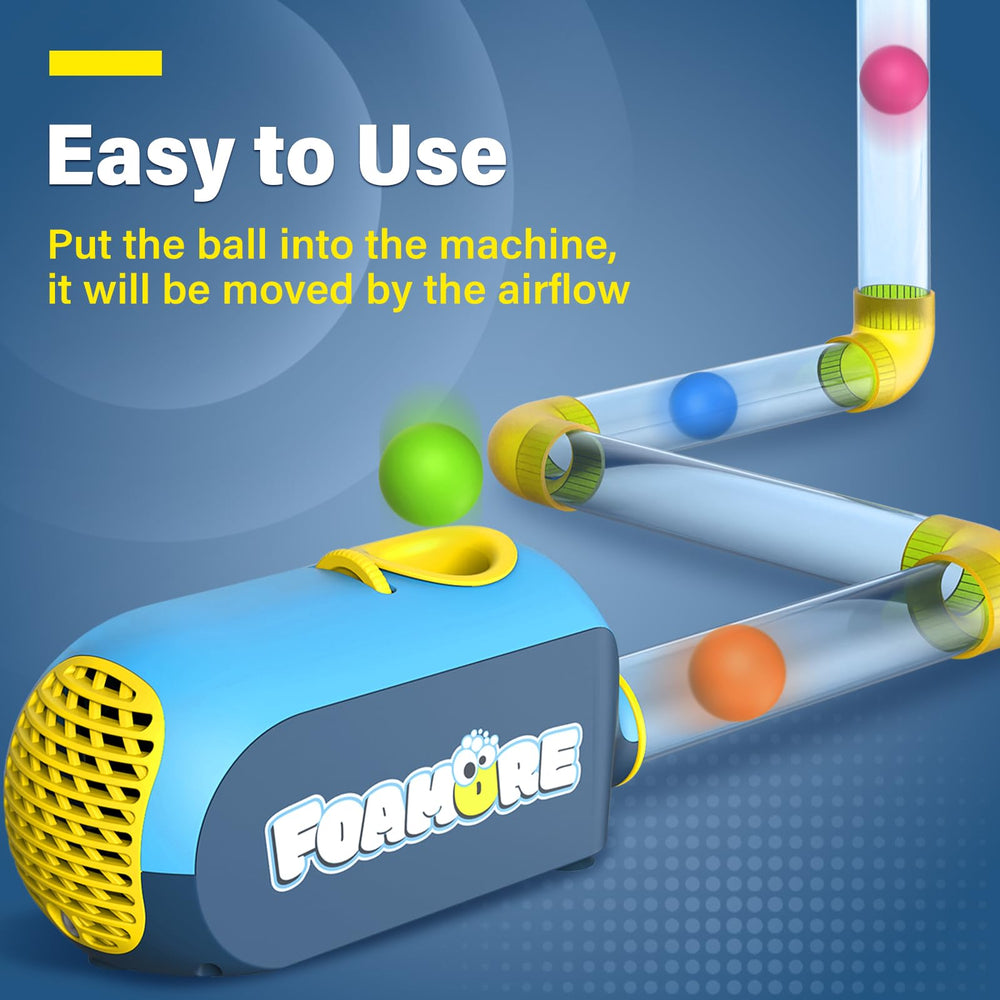 Foamore T-tube connection: easy assembly to expand airflow routes.