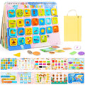 Foayex Easter activity book with pre-assembled stickers for mess-free learning.