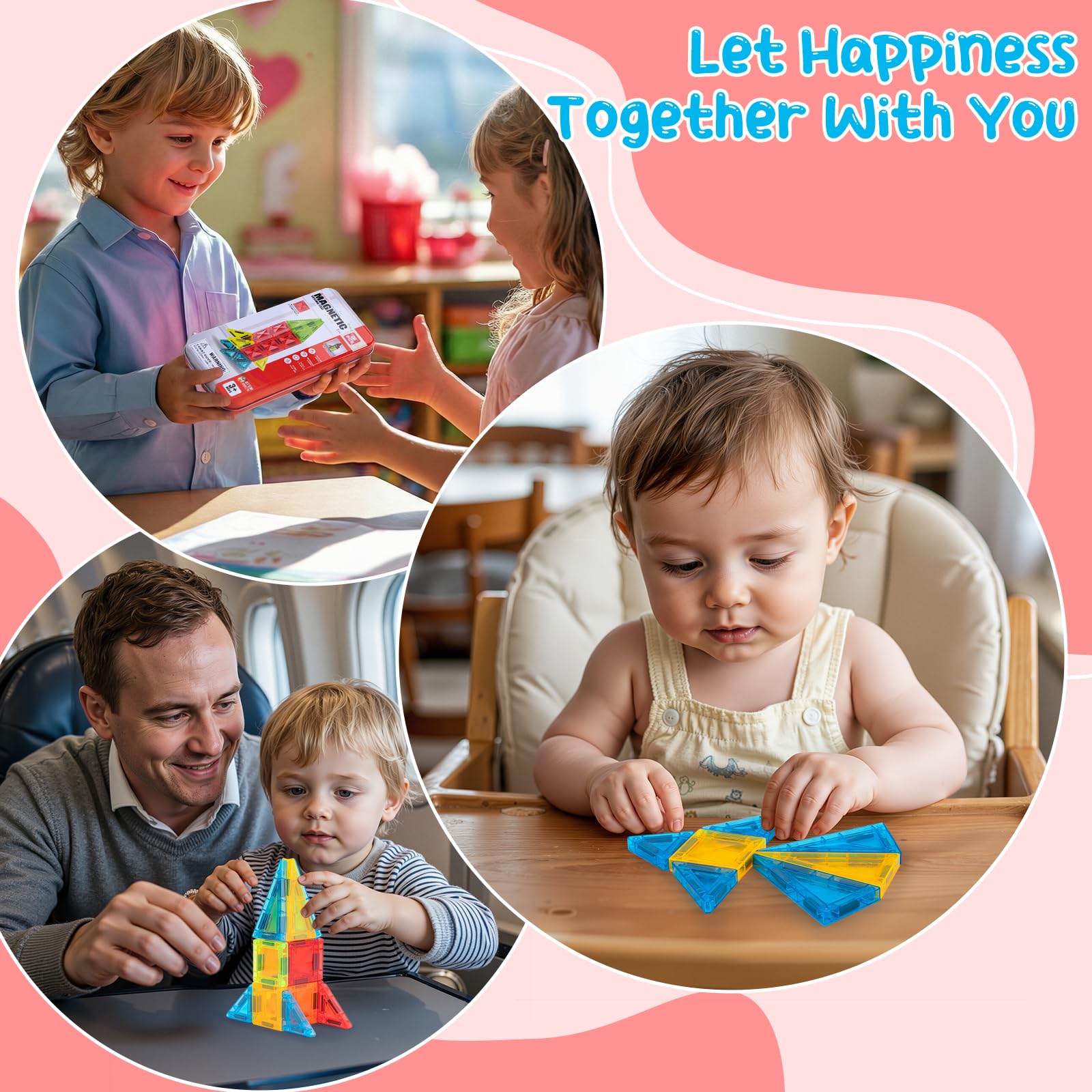 Foayex STEM learning tiles promote fine motor skills through magnetic connections