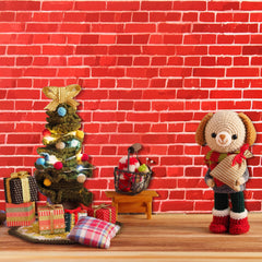 FOBSME self-adhesive flooring provides an easy, convincing floor finish for dolls.