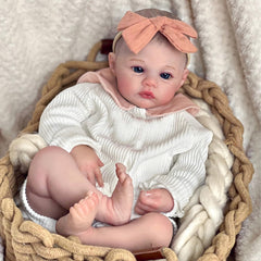 FOCKOF 18-inch vinyl full-body poseable doll ready for posing