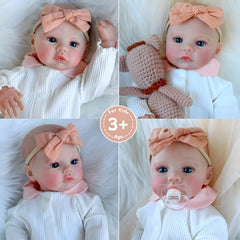 FOCKOF Lifelike doll with nail and wrinkle details for realism