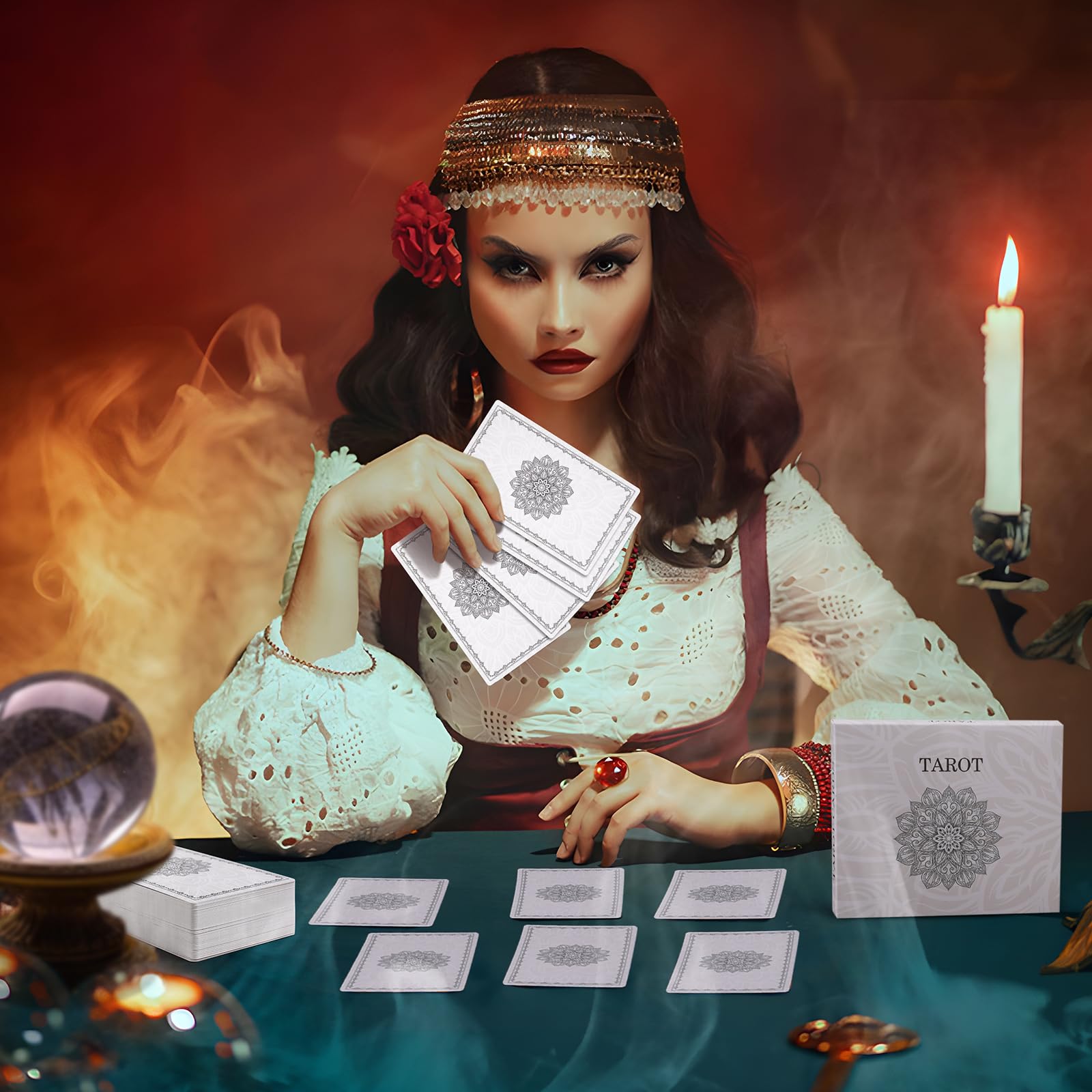 Gift-ready Fofeadm tarot set for spirituality enthusiasts.