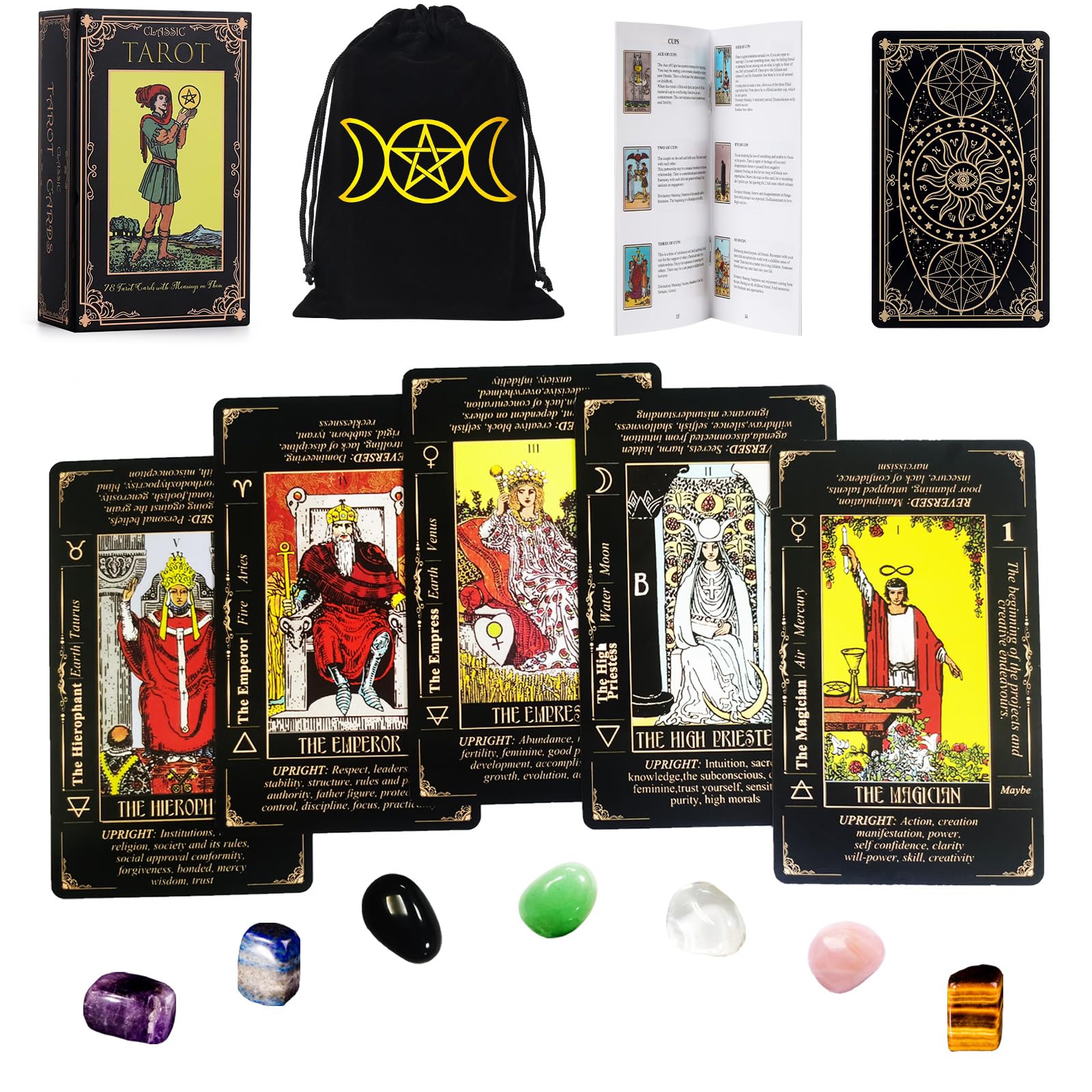 Fofeadm tarot cards cover showing vibrant art for easy setup