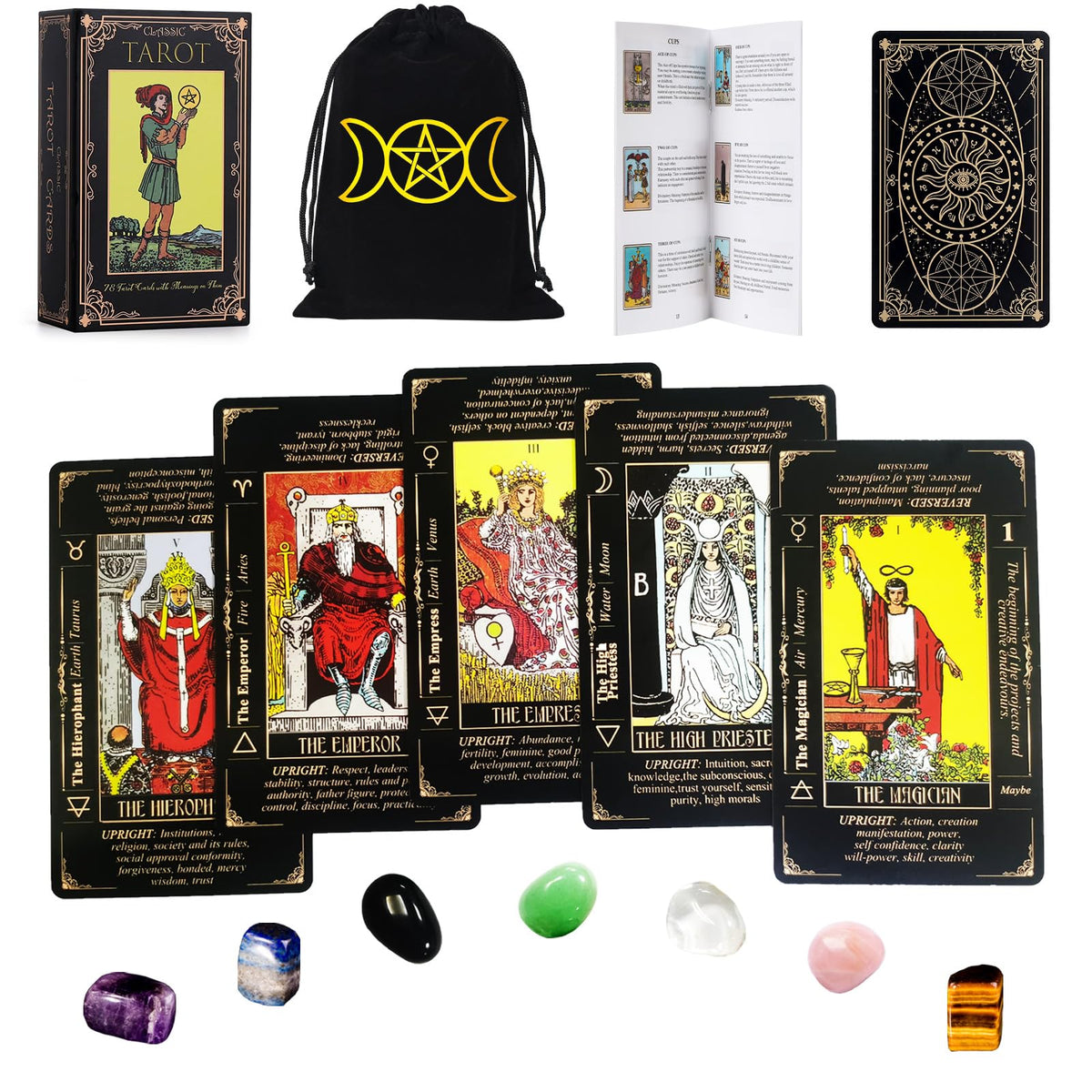 Fofeadm tarot cards cover showing vibrant art for easy setup