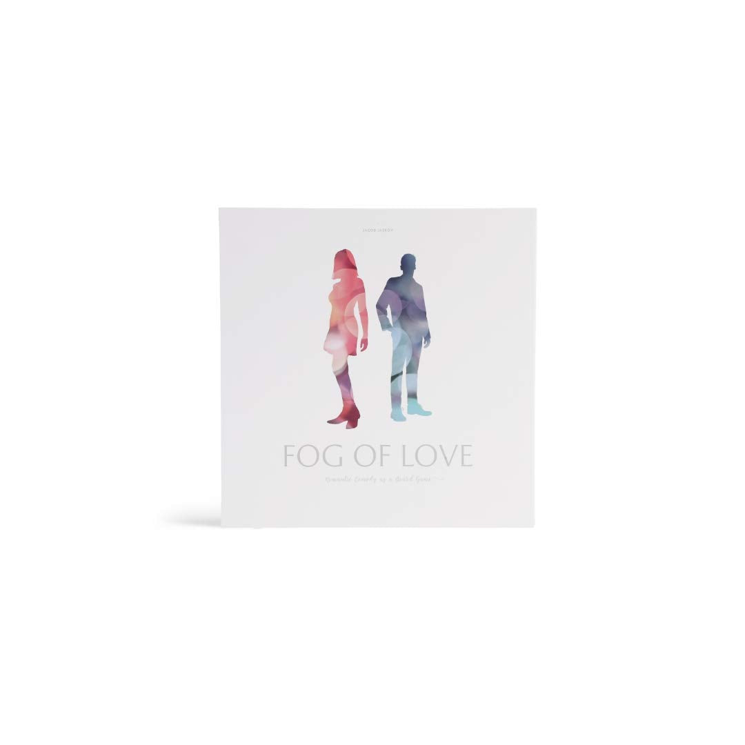 Fog of Love front cover with multicolor art inviting two-player romance.