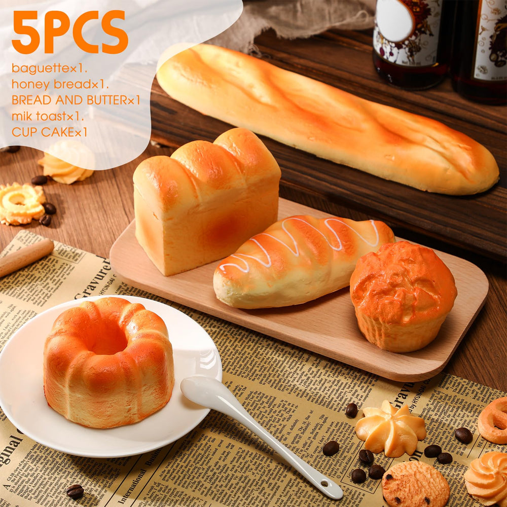 Foilswirl set of 5 bread toys ready for gifting at birthdays and holidays