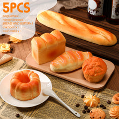 Foilswirl set of 5 bread toys ready for gifting at birthdays and holidays