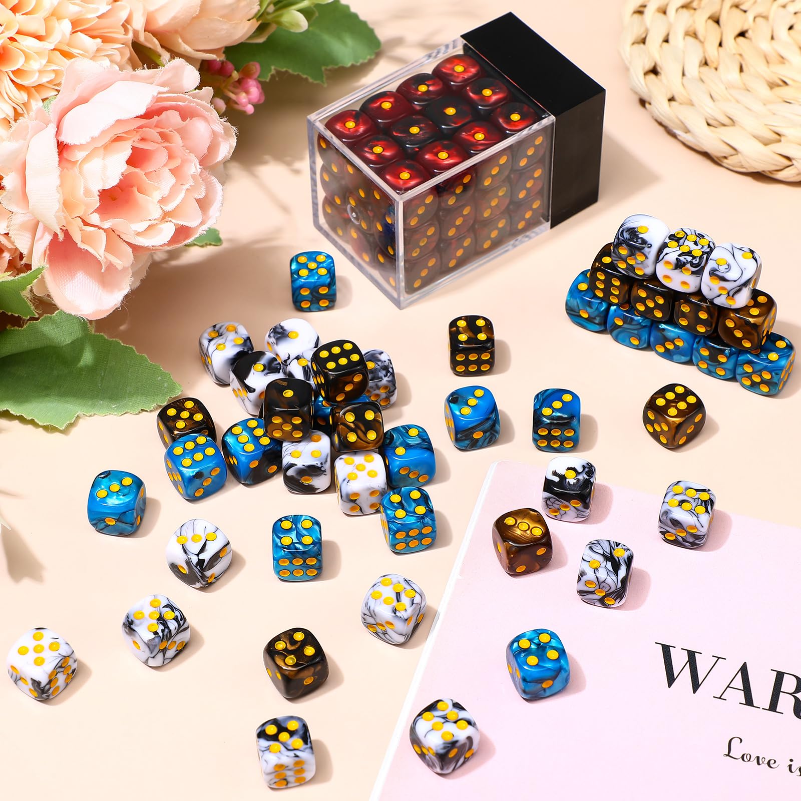Foilswirl classroom-friendly dice for interactive learning activities