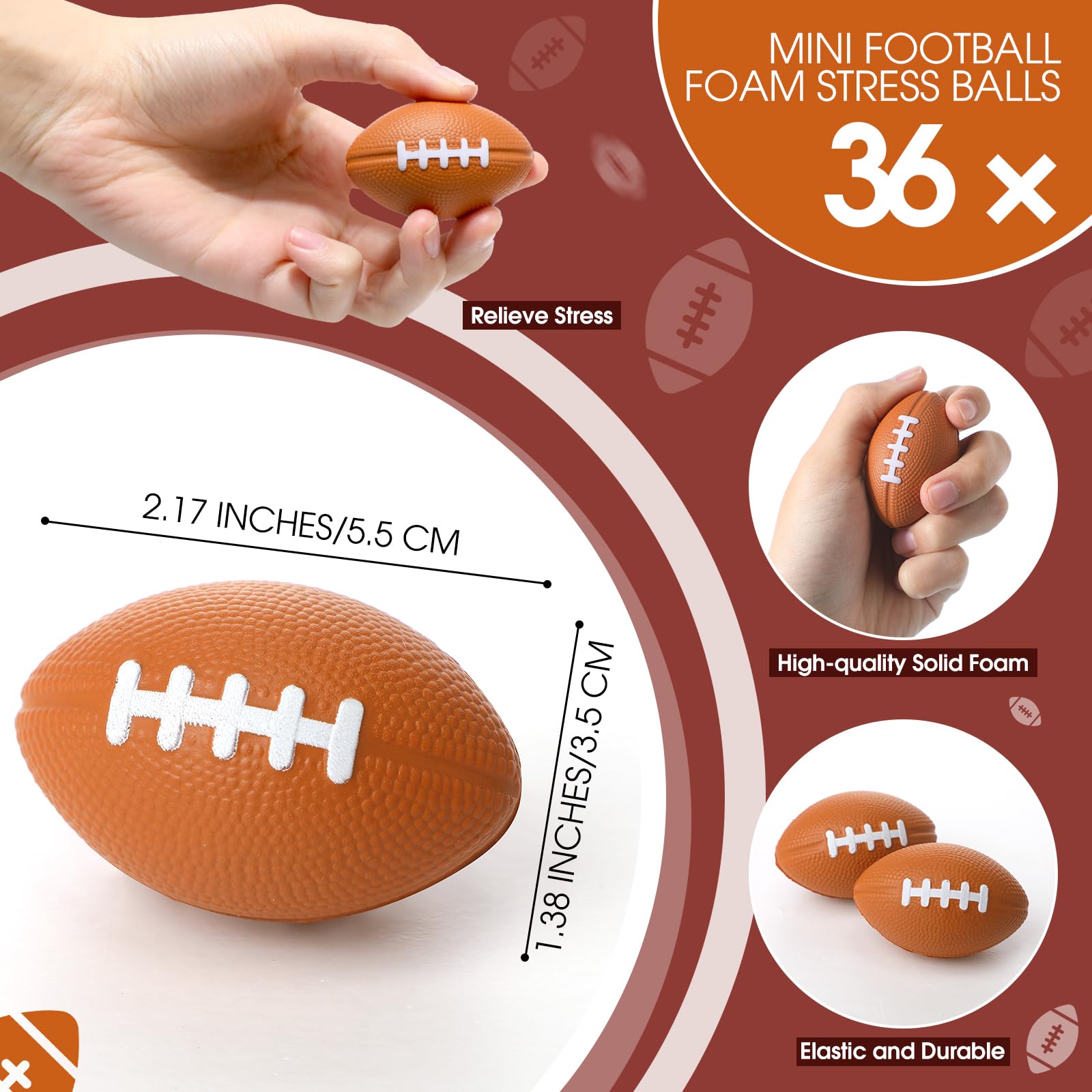 Foilswirl football bracelet close-up, adjustable fit for sporty style.